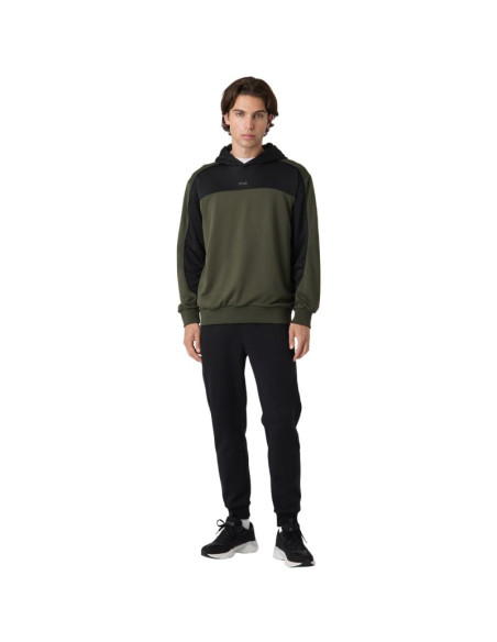 Bluza męska fila rivoli oliwkowo-czarna fam1121 63185