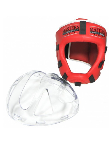 Kask bokserski masters z maską ksspu-m (wako approved)