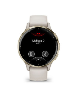 Zegarek garmin venu 3s 41mm złoty 2