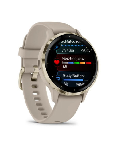 Zegarek garmin venu 3s 41mm beżowy
