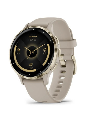 Zegarek garmin venu 3s 41mm beżowy