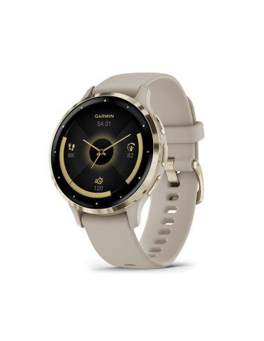 Zegarek garmin venu 3s 41mm beżowy