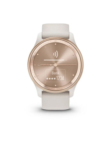 Zegarek sportowy garmin vivomove trend white