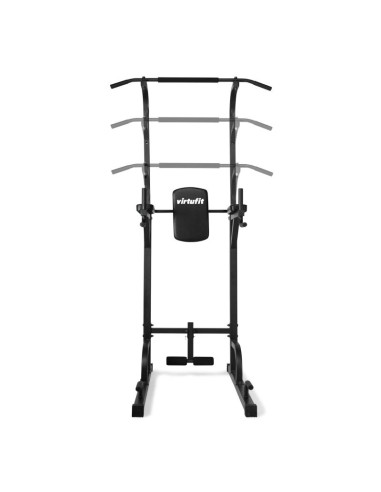 Virtufit regulowana wieża siłowa - stacja do podciągania i dipów
