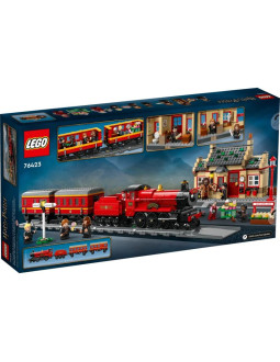 Lego harry potter 76423 ekspres do hogwartu i stacja w hogsmeade 2