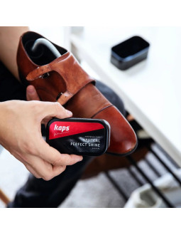 Gąbka do butów kaps neutral perfect shine mini 2