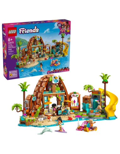 Lego friends 42673 rodzinne wakacje na plaży
