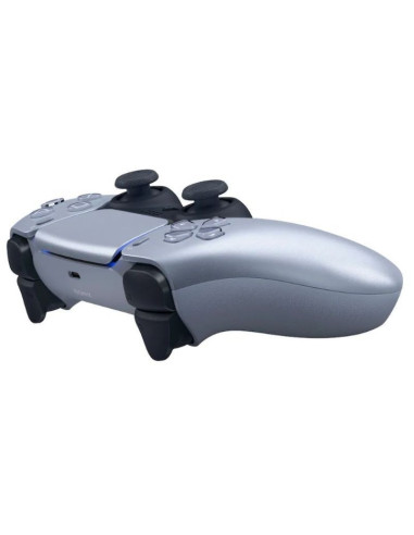 Kontroler bezprzewodowy sony playstation 5 dualsense – srebrny