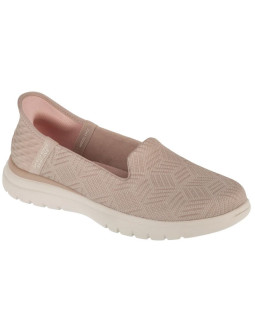 Skechers slip-ins on the go flex - clover 138182-tpe beżowe 36
