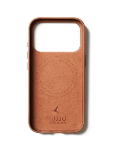 Etui skórzane do iphone 17 pro tan mujjo