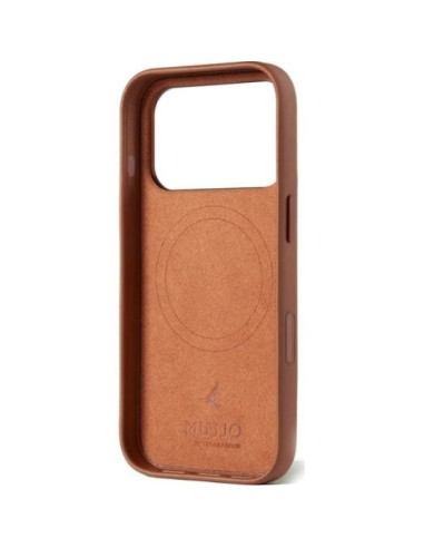 Etui skórzane do iphone 17 pro tan mujjo