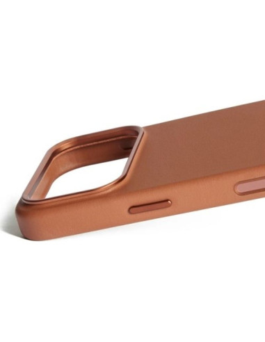 Etui skórzane do iphone 17 pro tan mujjo