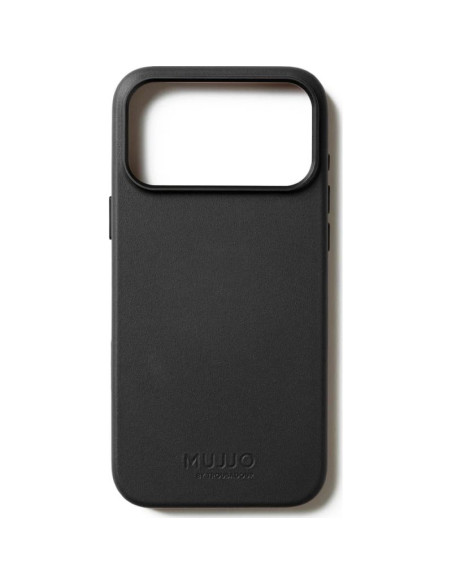 Etui skórzane do iphone 17 pro max black mujjo
