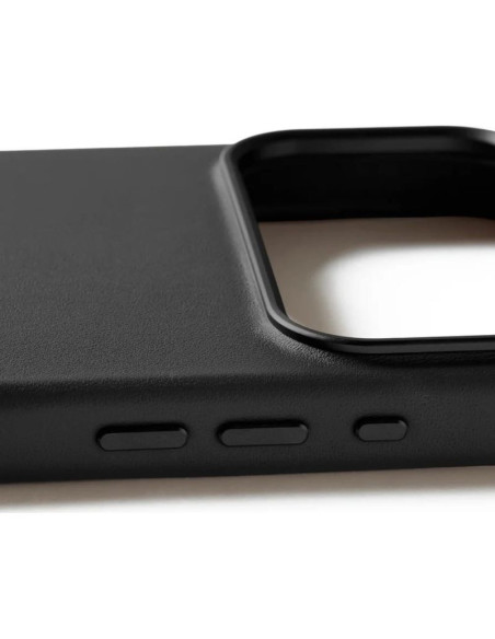 Etui skórzane do iphone 17 pro max black mujjo