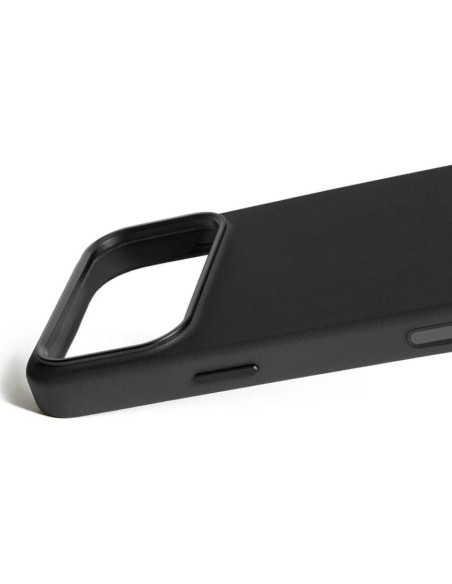 Etui skórzane do iphone 17 pro max black mujjo