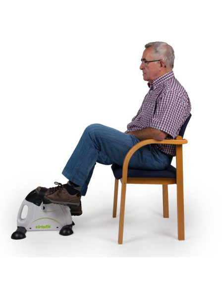 Virtufit v3 rower stacjonarny na krzesło / trenażer rowerowy z uchwytem i komputerem