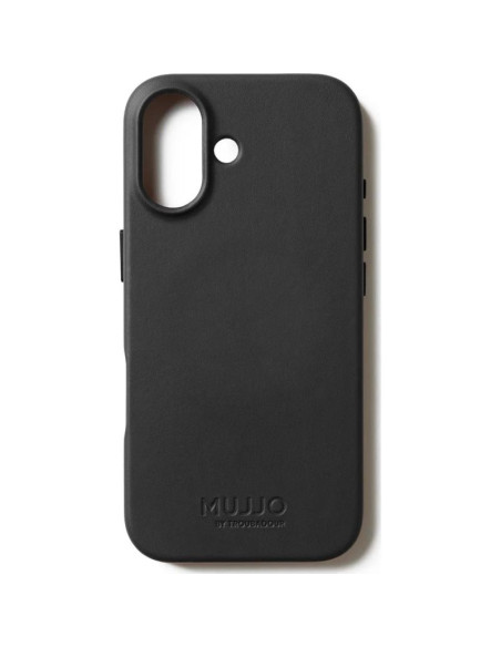 Etui skórzane do iphone 17 black mujjo