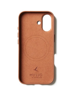 Etui skórzane do iphone 17 tan mujjo 2