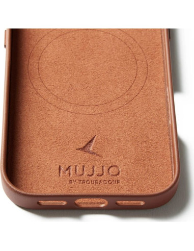 Etui skórzane do iphone 17 tan mujjo