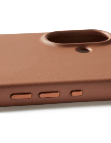 Etui skórzane do iphone 17 tan mujjo