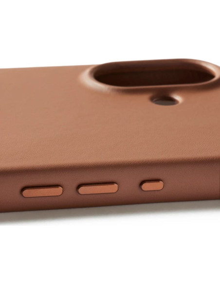 Etui skórzane do iphone 17 tan mujjo