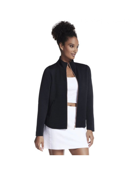 Skechers the hoodless hoodie gowalk shine jacket ja78-blk czarne m