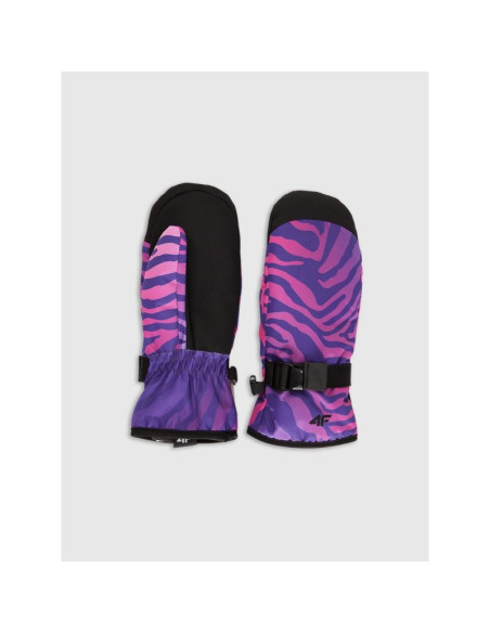 Rękawiczki narciarskie thinsulate dziewczęce 4f 4fjwaw25afglf198-90a