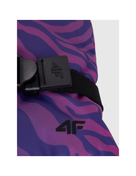 Rękawiczki narciarskie thinsulate dziewczęce 4f 4fjwaw25afglf198-90a