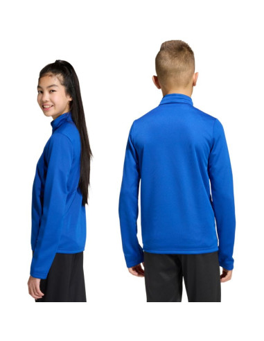 Bluza dla dzieci adidas entrada 26 training top niebieska jz6631