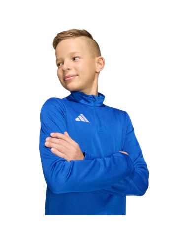Bluza dla dzieci adidas entrada 26 training top niebieska jz6631