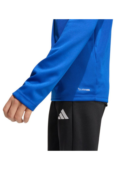 Bluza dla dzieci adidas entrada 26 training top niebieska jz6631