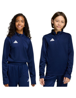 Bluza dla dzieci adidas entrada 26 training top granatowa jz6638