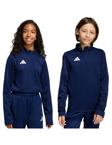 Bluza dla dzieci adidas entrada 26 training top granatowa jz6638