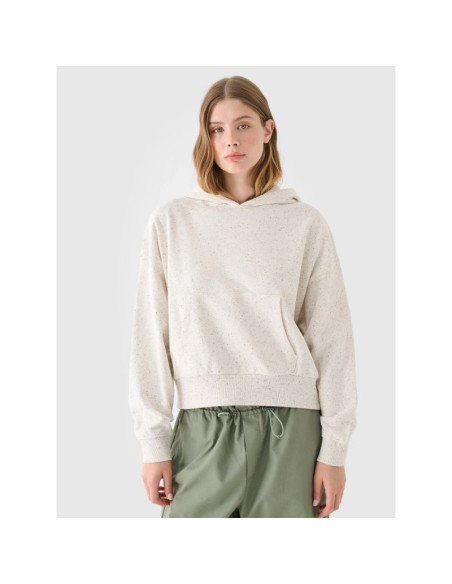 Bluza dresowa nierozpinana z kapturem damska 4f 4fraw24tswsf1819-12s
