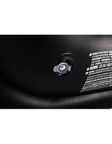 Fotel dmuchany z podnóżkiem deluxe 125x100x85cm 22321