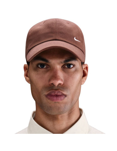 Czapka z daszkiem nike club brązowa fz5698 265