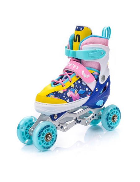 Rolki meteor 4w1 unicorn