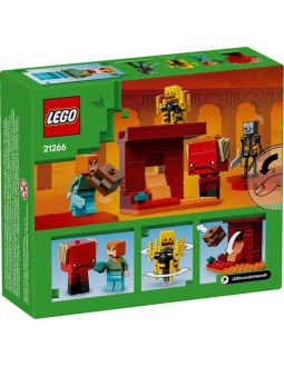 Lego minecraft 21266 bitwa na moście netheru 2