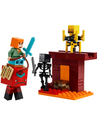 Lego minecraft 21266 bitwa na moście netheru