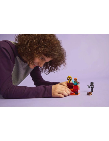 Lego minecraft 21266 bitwa na moście netheru