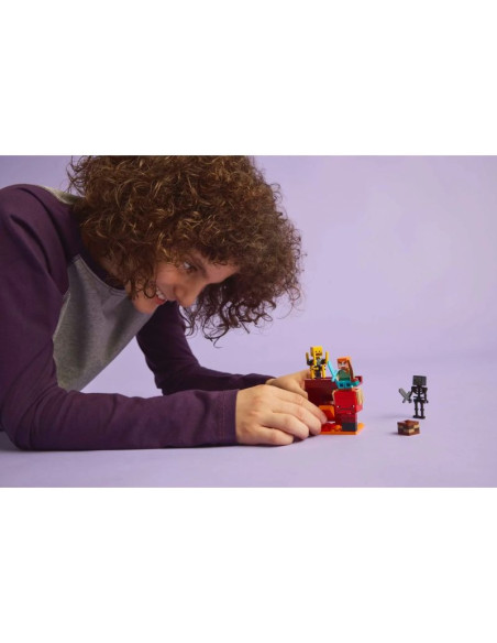 Lego minecraft 21266 bitwa na moście netheru