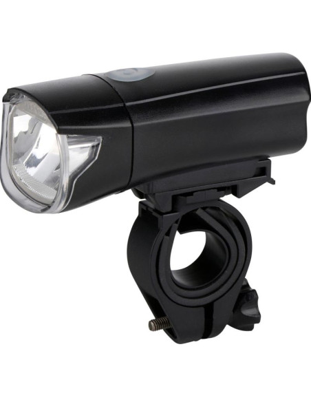 Lampka rowerowa przednia certyfikat dwa tryby świecenia na baterie dunlop