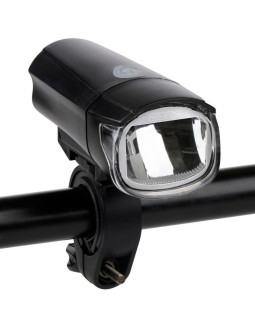 Lampka rowerowa przednia certyfikat dwa tryby świecenia na baterie dunlop 2