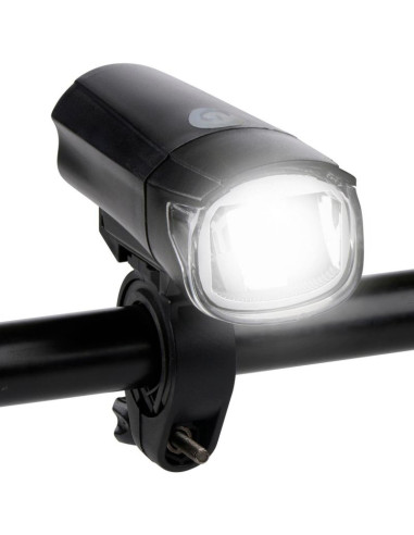 Lampka rowerowa przednia certyfikat dwa tryby świecenia na baterie dunlop