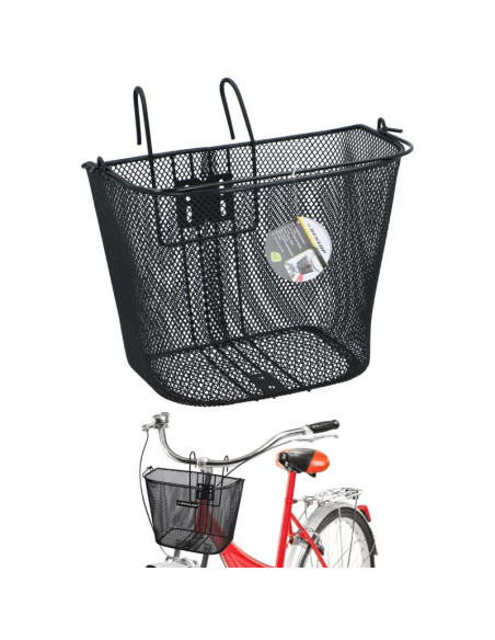 Koszyk rowerowy dunlop na przód na haki