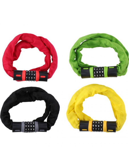 Zapięcie rowerowe dunlop chain lock numbers st 4ass 07559