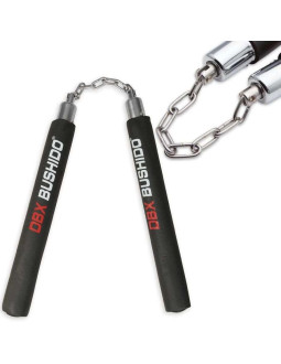 Nunchaku treningowe na łańcuszkach dbx bushido arw-5049
