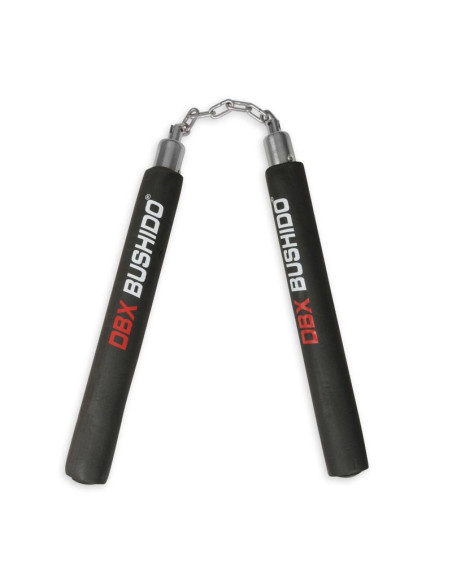 Nunchaku treningowe na łańcuszkach dbx bushido arw-5049