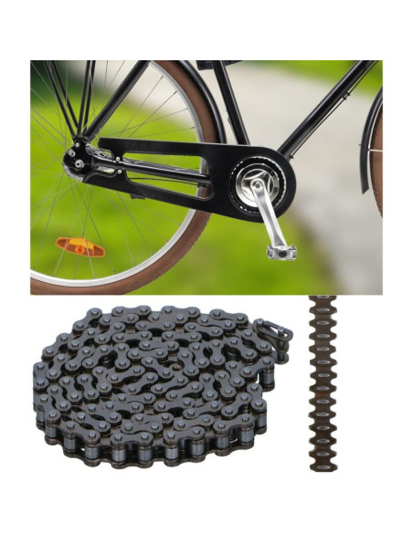 Łańcuch rowerowy 112ogniw 12,7x3,2 mm 1 rzędowy bicycle gear
