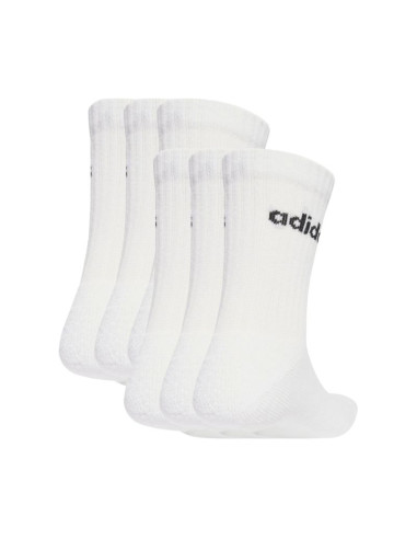 Skarpety adidas linear crew socks cushioned 6 par